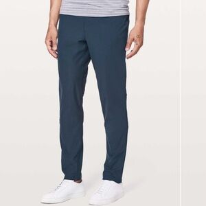 Lululemon ABC Slim Warpstreme 34" Navy W32